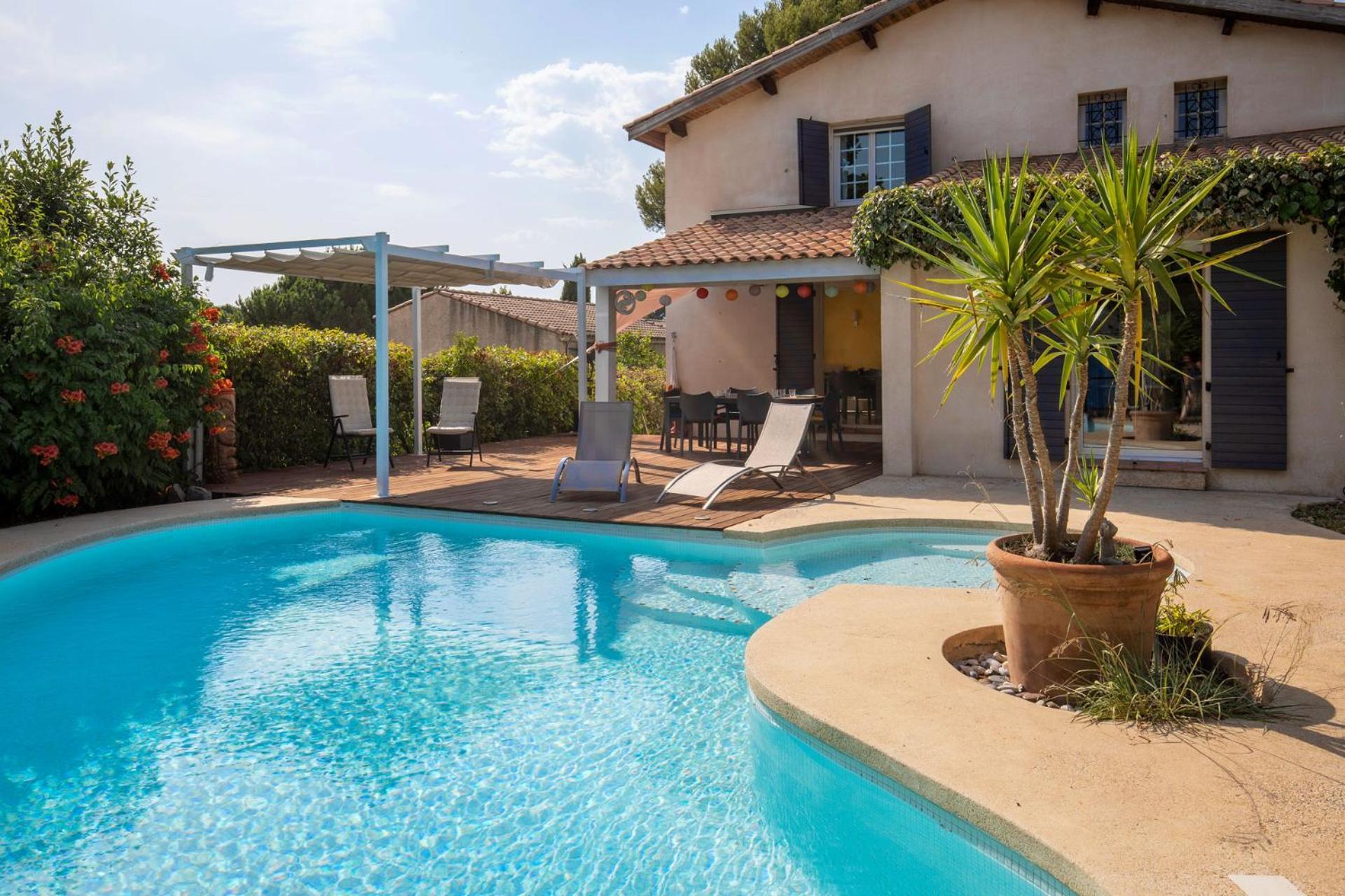 Villa Lumineuse Avec Piscine Chambres Ou Villa Saint-Georges-dʼOrques 외부 사진